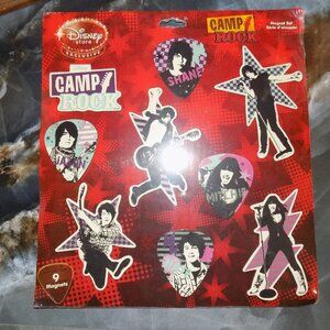 DISNEY MOVIE CAMP ROCK MAGNET SET SHANE JASON MITCHIE NATE SET/9 CHARACTERS NEW